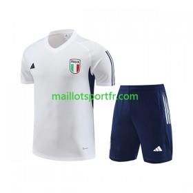 Italie Enfant Maillot d'entraînement Blanc 2023/24